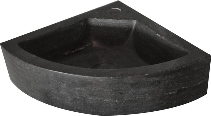 Wiesbaden Raw hoekfontein 30x30x10 cm hardsteen gezoet