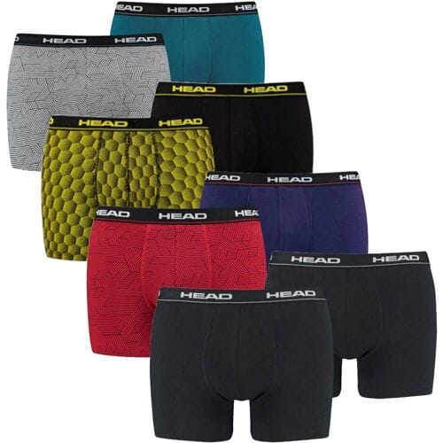 HEAD Boxershorts Verrassingspakket - 8 pack boxershorts heren - Maat S