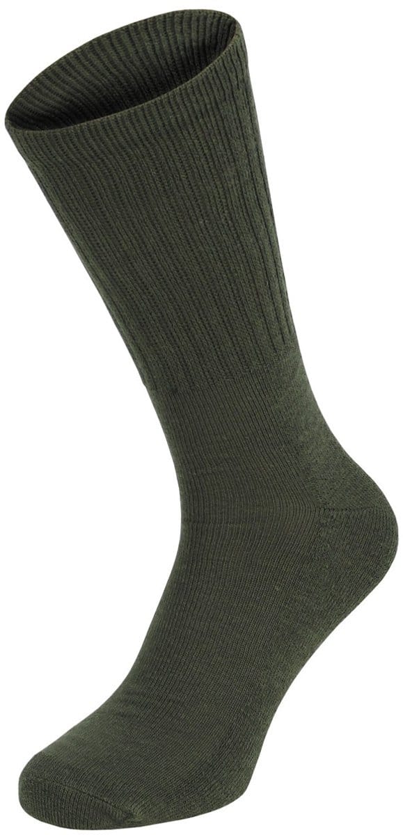 MFH Legersokken halflang legergroen 3-pack