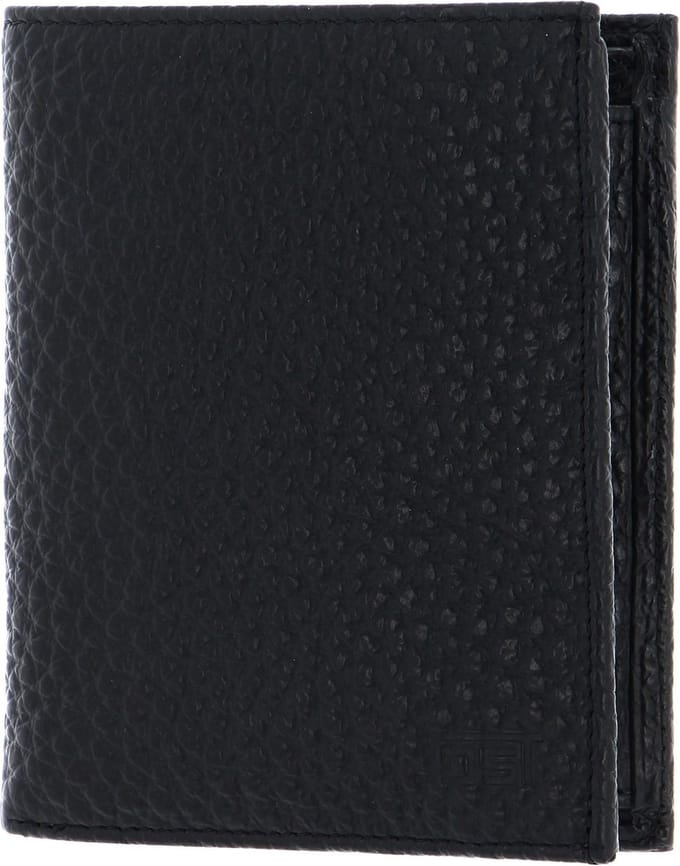 JOST Leren Portemonnee Kopenhagen Wallet Black Zwart