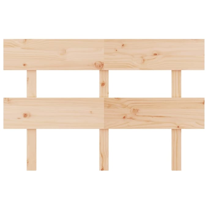 vidaXL - Hoofdbord - 164x3x81 - cm - massief - grenenhout