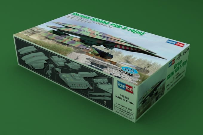 HobbyBoss Modelbouwpakket Militaire voertuigen - 84570 German IGUANA PSB-2-14(m) Plastic - 1:35 - Modelbouw
