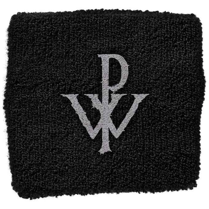 Powerwolf Logo Unisex Zweetbandje - zwart - Standard