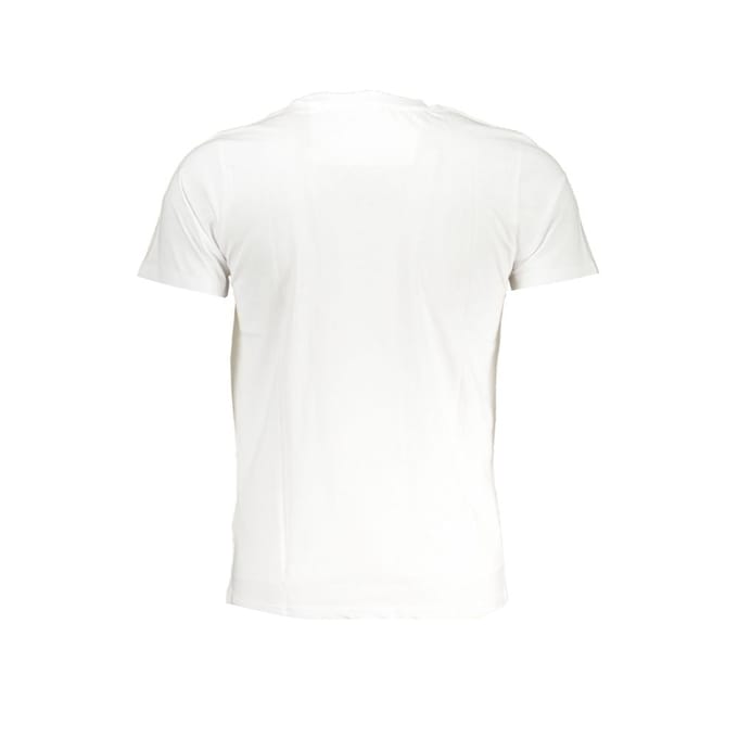 Cavalli Class Witte Katoenen Heren T-Shirt