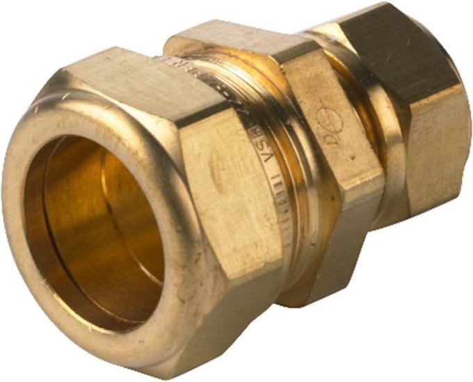 Vsh Fabrieken Compression straight coupl. red.2xc 12x10