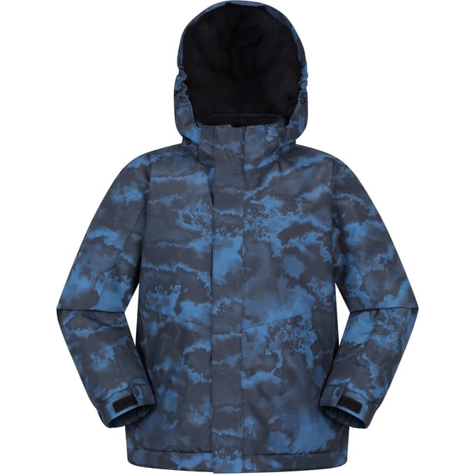 Mountain Warehouse Kinder/Kinder Berg Abstract Ski jas (Donkerblauw)