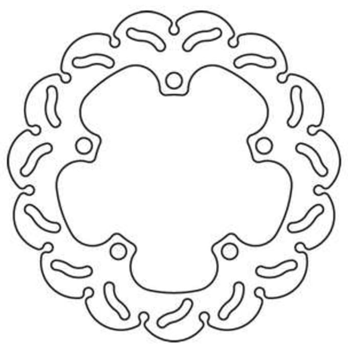 Remschijf TRW MOTO MST362RAC