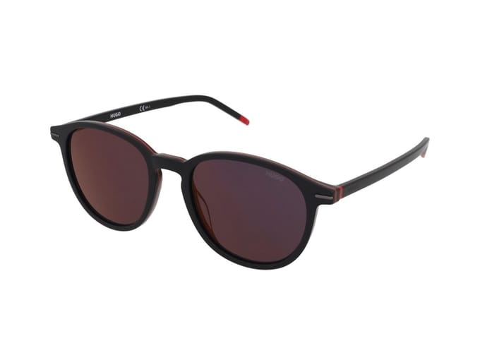 Hugo by Hugo Boss HG 1169/S OIT AO zwart rood spiegel zonnebril