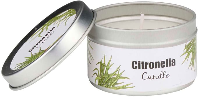 Citronellakaars buiten