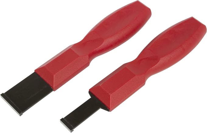 Carbide Scraper Set voor Motoronderhoud - 6-delig