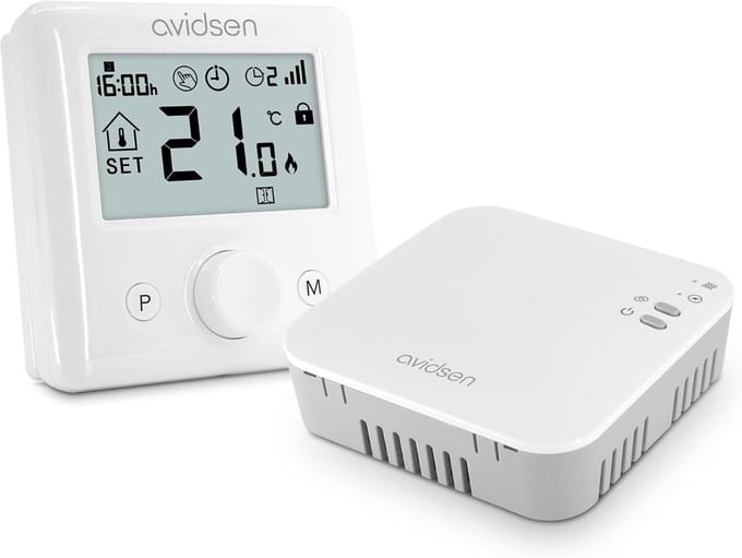 Smart WiFi Thermostaat voor CV-ketel en Warm Water Verwarming