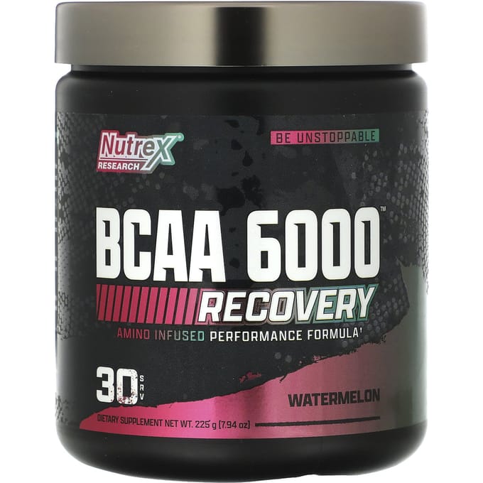 Nutrex Research BCAA 6000 (30 serv) Watermelon - Aminozuren - BCAA