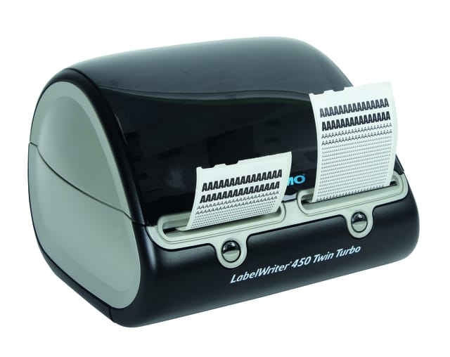 DYMO LabelWriter 450 Twin Turbo Labelprinter Thermisch 300 x 600 dpi Etikettenbreedte (max.): 56 mm USB
