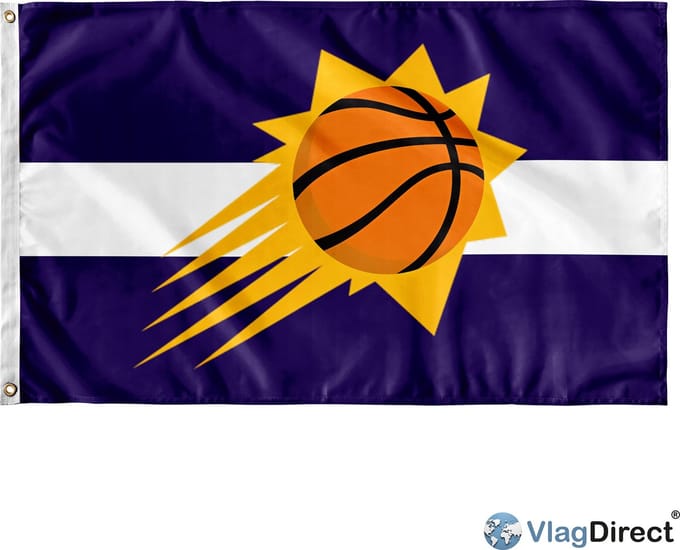 VlagDirect - Phoenix Suns vlag - Phoenix Suns basketbalteam vlag - 90 x 150 cm.
