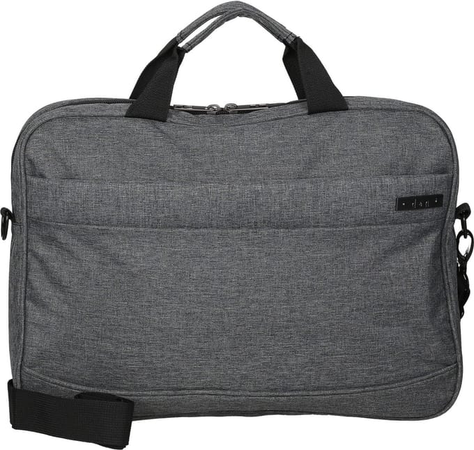 D&N Basic Line - Aktetas 43 cm Polyester (grau)