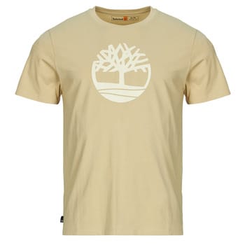 Timberland T-Shirt Met Boomlogo, Beige