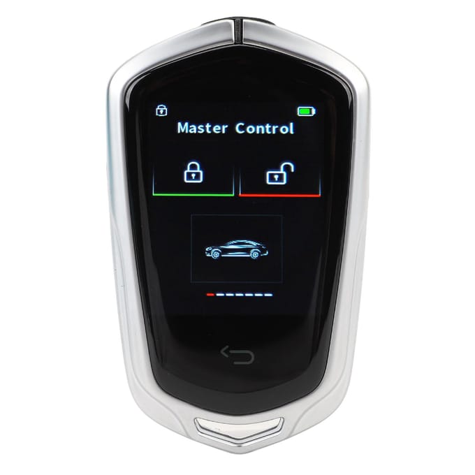 Universele Draagbare Sleutelloze Toegang Smart Auto Sleutel met LCD Scherm voor Modellen met Eén Sleutel Start black