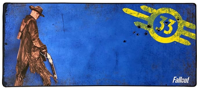 DEVplus Fallout XL Mousepad Cooper Shots 80 x 30 cm Mouse pads