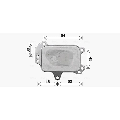 Olie radiator AVA COOLING PE3424 AVA