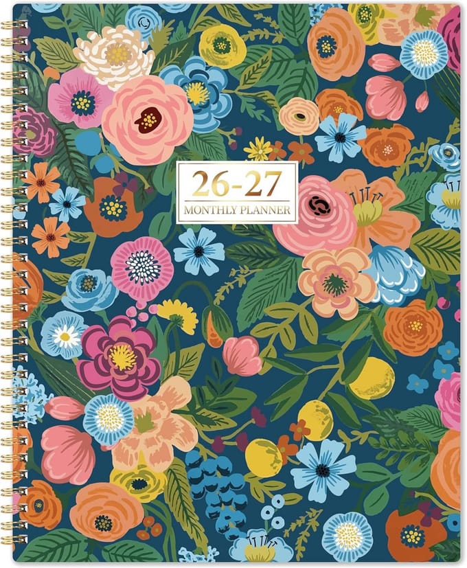 Maandplanner 2025-2026 - 2-Jaren Planner met 24 Maandelijkse Tabbladen
