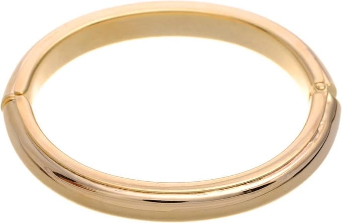 Behave - Bangle met kliksluiting - goudkleur - minimal chic look
