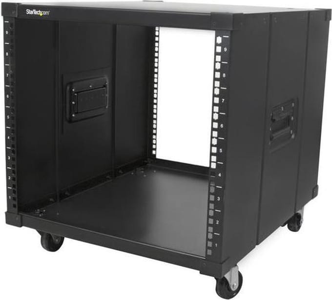 StarTech.com RK960CP rack Vrijstaande rek Zwart