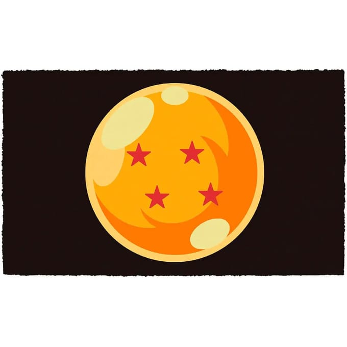 Deurmat voor kinderen SD Toys Dragon Ball