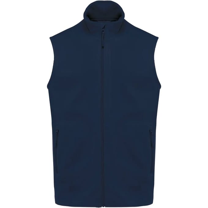 Kariban Ecologische uniseks bodywarmer van microfleece K9120 - Navy - S