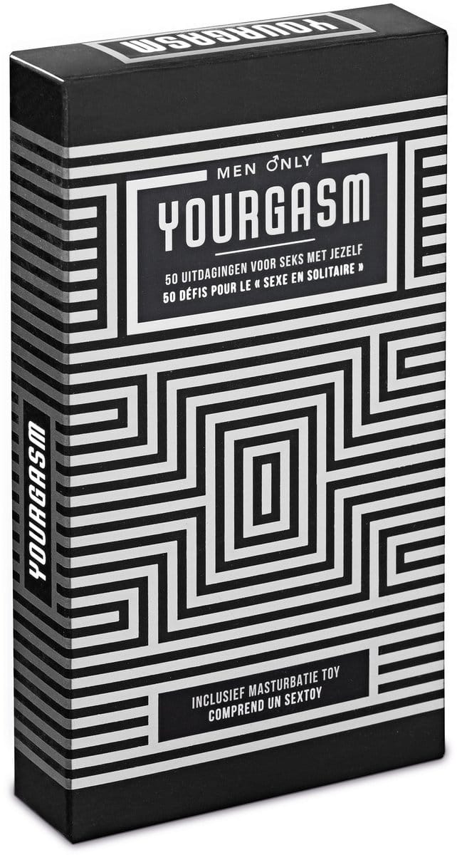 Tease & Please Yourgasm voor Mannen - Wit - Erotisch Bordspel