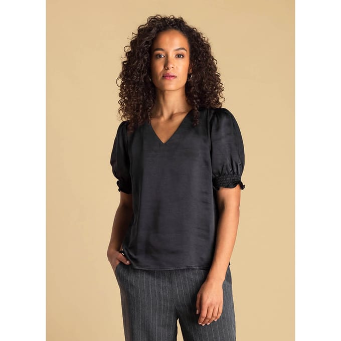 IVY BEAU Asya Tops - Black - maat 40