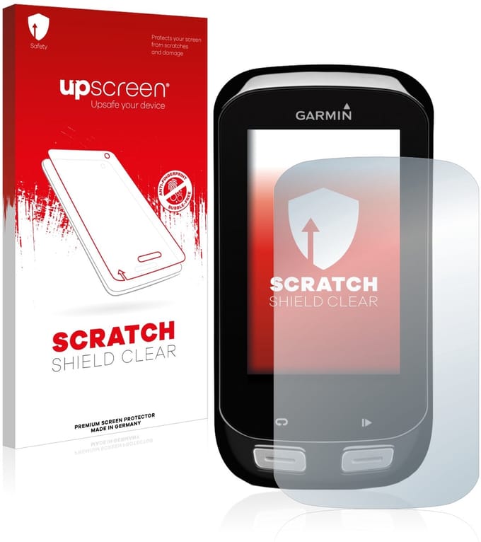 upscreen - Screenprotector voor Garmin Edge 1000 - Folie Beschermfolie transparant