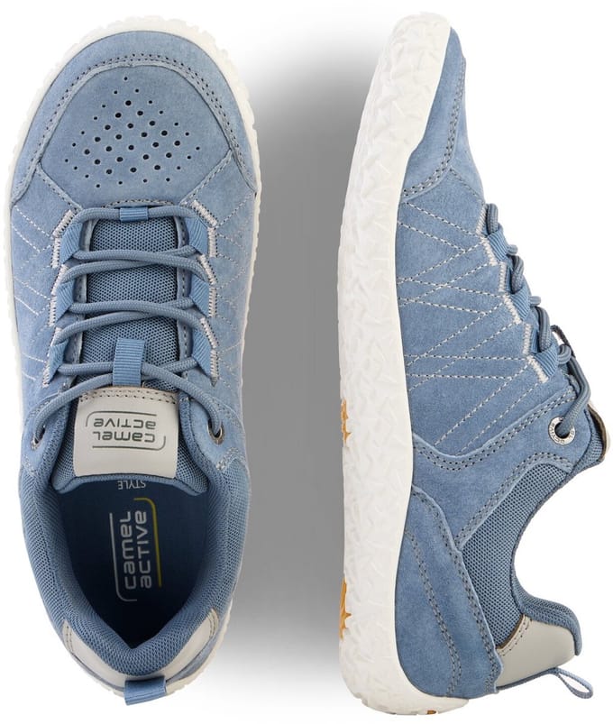 camel active Sneakers met een flexibele loopzool - Maat womenswear-38 - Blauw