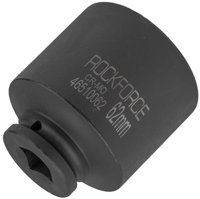Rock Force RF-46510062 Serie - Diepe Dopsleutel - 3/4" 62 mm - Zeskant - Cr-Mo Staal