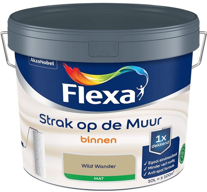 Flexa - Strak Op De Muur Binnen Mat - Wild Wonder - Mengverf - 10 L