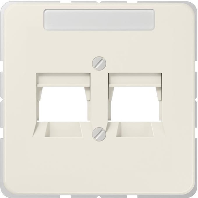 Jung CD500 Insteekplaat Schakelmateriaal - 569-2NAT
