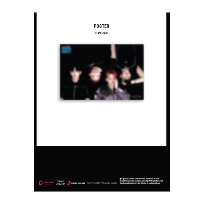 Bz-Boys - OUTLAW / 1e mini-album NO POSTER black