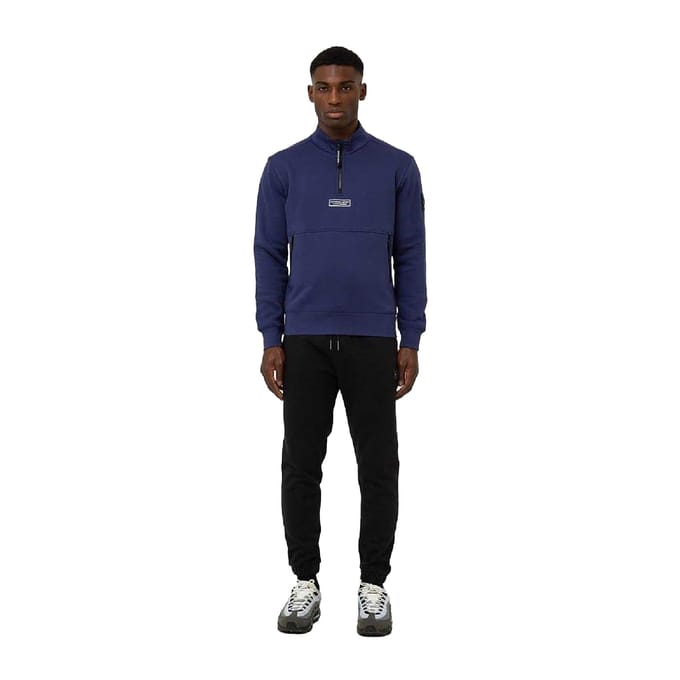 Marshall Artist Heren Siren Funnel Hals Sweatshirt (Monarch)