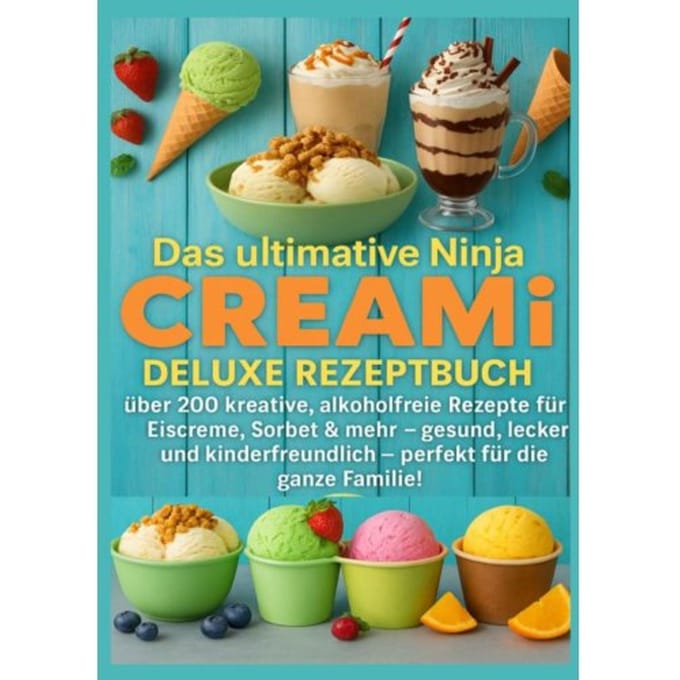 Das Ultimative Ninja Creami Deluxe Rezeptbuch - - Marie Leckerbissen
