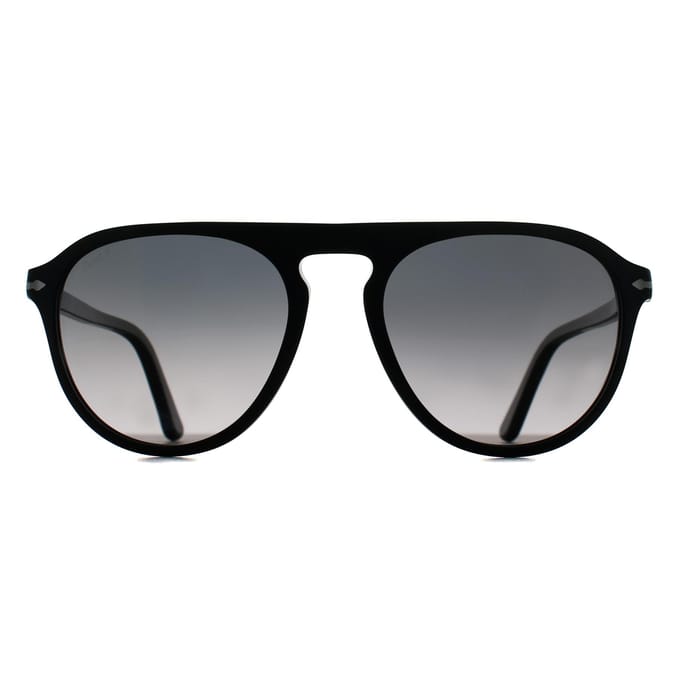 Persol PO3302S 95/M3 zwart grijs gradiënt gepolariseerde zonnebril