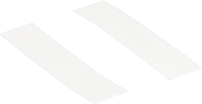 Wovar Glasblokjes 26 mm breed | 1 mm dik Wit | Per 100 stuks