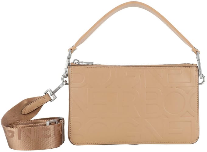 Bogner Schoudertas Handtas Tenna Amelita Shoulderbag Cappuccino Lichtbruin
