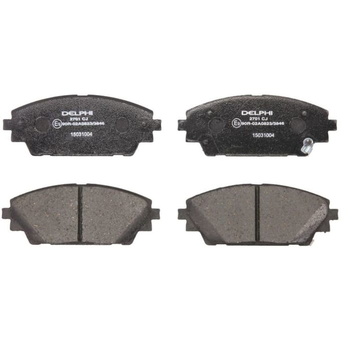 Remblokset DELPHI LP2701, voor