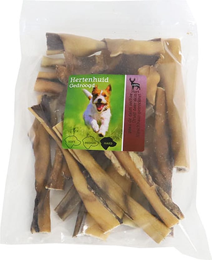Boon Natuurlijke Snack Hertenhuid gedroogd 250 gram