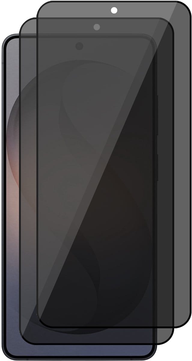 Privacy Screenprotector geschikt voor Samsung Galaxy S26 - 2x Volledig Dekkend Glas Screen Protector