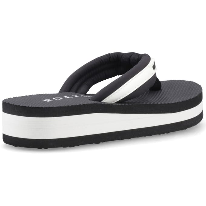 Rocket Dog Monica Nylon PU Textiel Dames Zwart/Off White Slippers