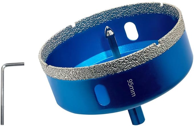 Professionele Diamantboor voor Tegels en Porselein - 95mm