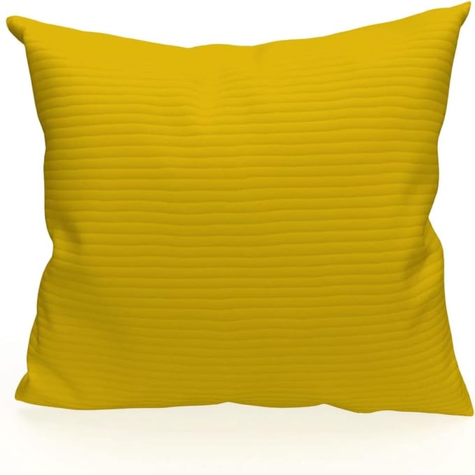 Kussensloop Omslag van Kussen Geel 40x40cm, Polyester, 40x40 cm