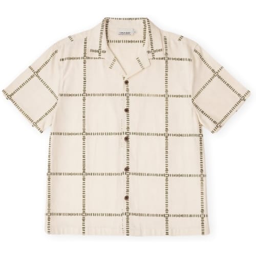 Overhemd Korte Mouw Imago Mist of Summer Shirt - Cru