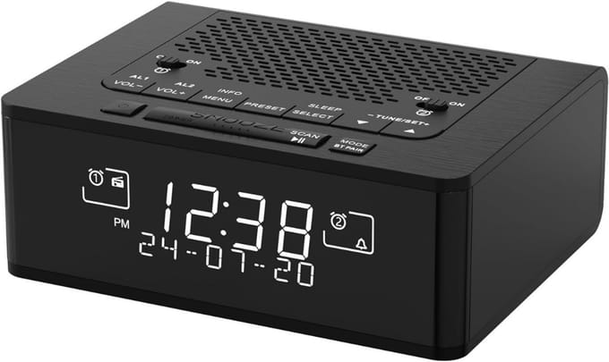 Wekkerradio DAB Plus - Digitale Klok - Dementieklok