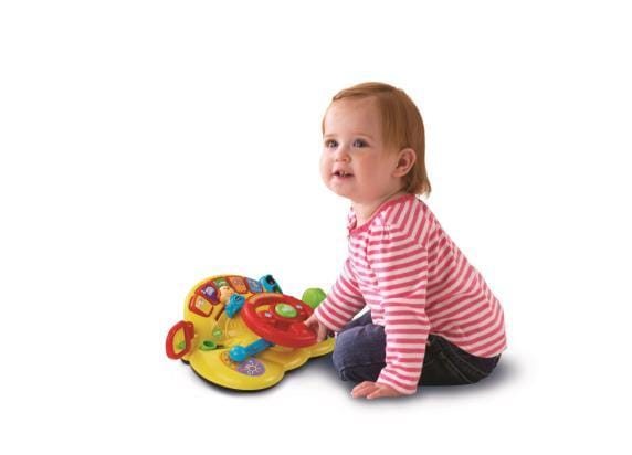 VTech Baby Mijn Eerste Stuurtje - Educatief Speelgoed - 1 tot 3 Jaar
